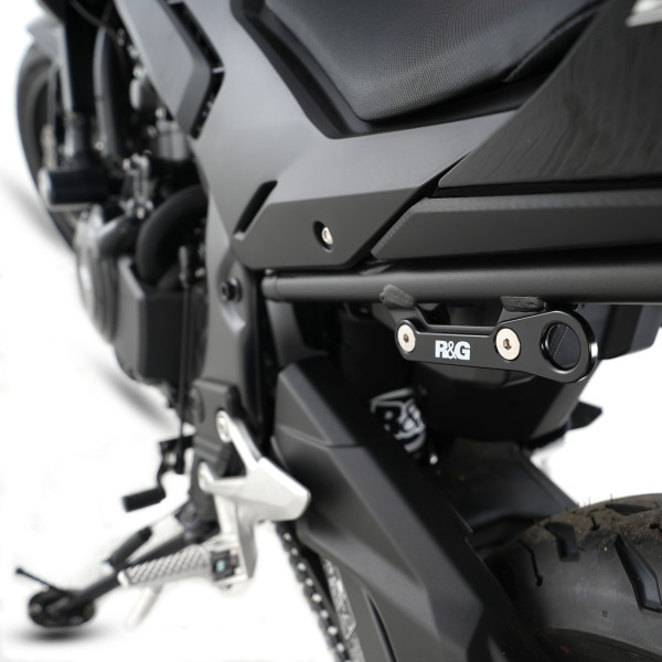 R&G Tie-Down Hook for the Honda CBR500R '16-, CB500F '19- , CB400X '19-, CB500X '19- , NX500 '24- & Yamaha MT-125 '20-, Honda CB500 Hornet '24-